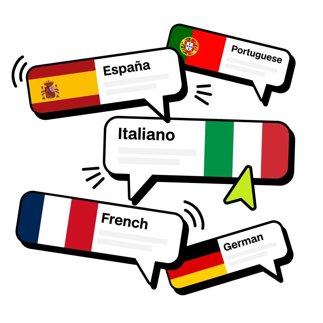 Illustration for Multilingual Support
